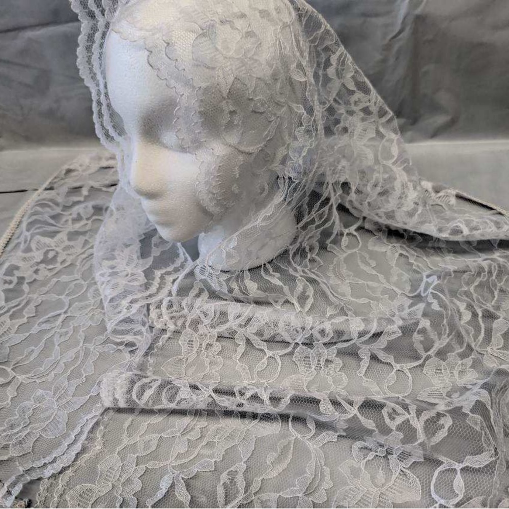 Church veil brought from Spain